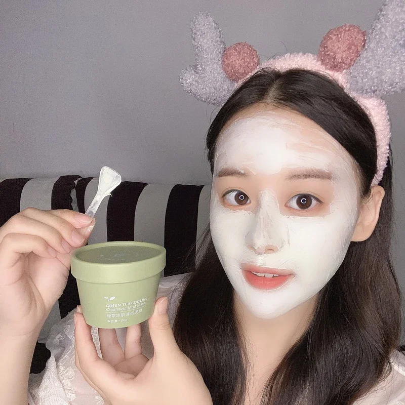 Green Tea Cleansing Clay Mask - Grüner Tee Ton Maske Tiefenreinigung Maske