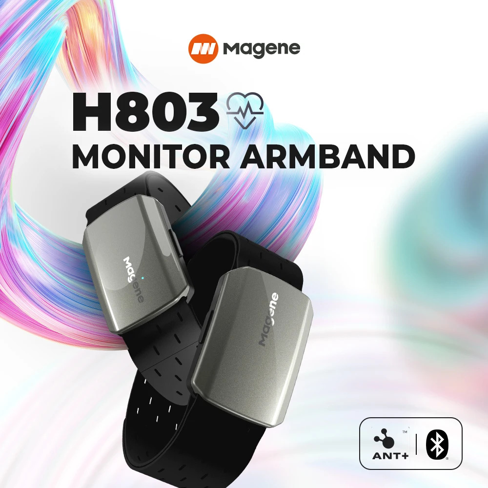Health Monitors - Magene H803 Herzfrequenz-Armband-Monitor Dual Mode Bluetooth