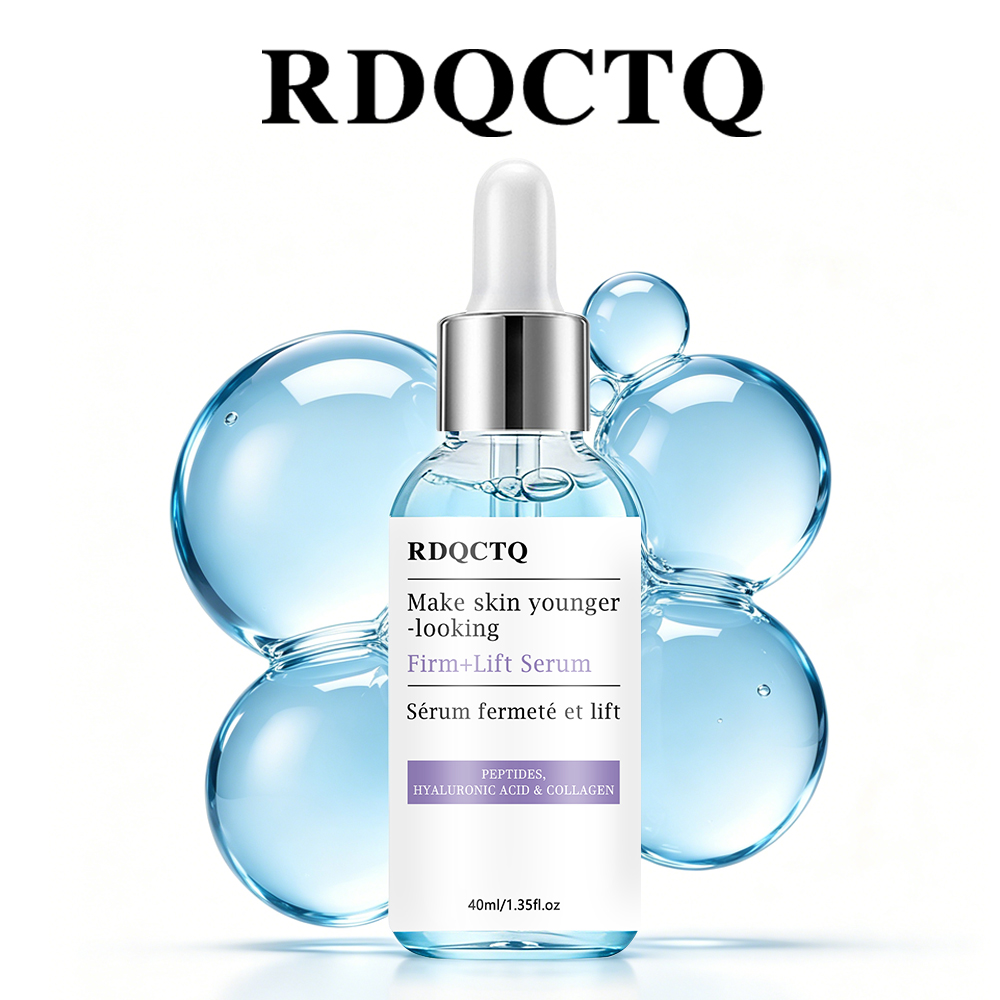 Hyaluronic Acid Facial Serum - Gesichtsserum mit Peptiden Hyaluronsäure Kollagen Feuchtigkeitsspendende