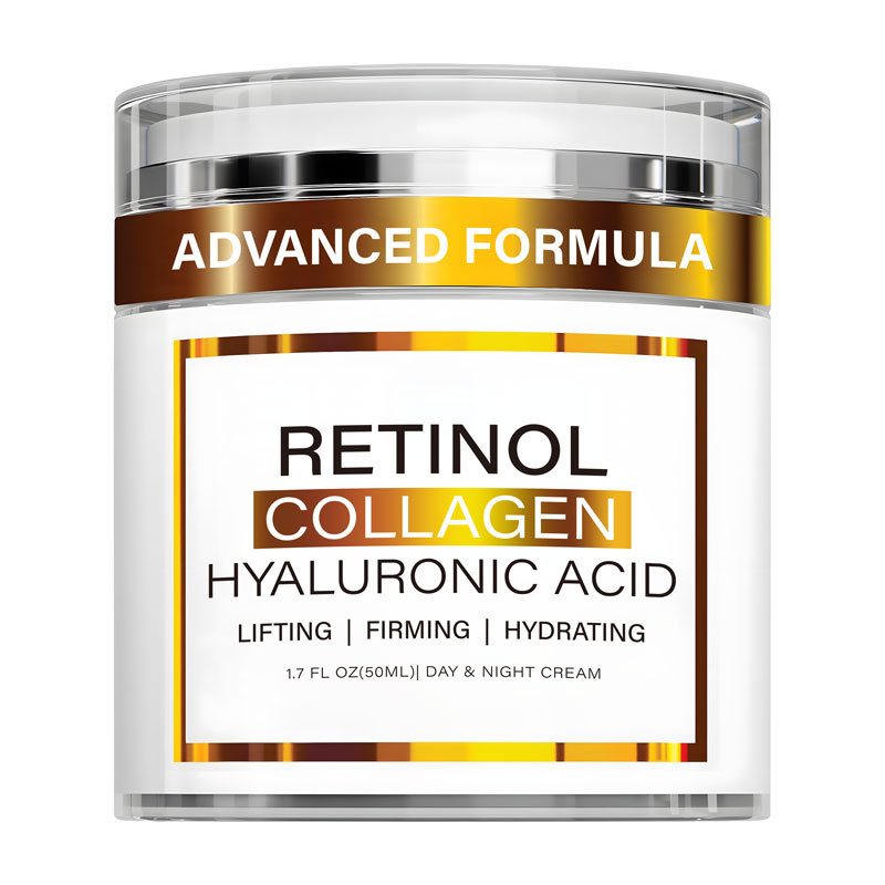 Retinol Anti Wrinkle Cream - Retinol-Creme für das Gesicht mit Kollagenpeptiden