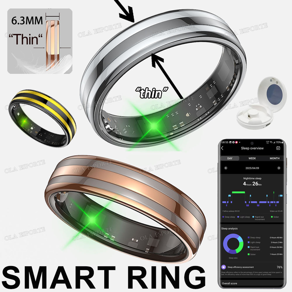 Health Monitors - Gestensteuerung Smart Ring Outdoor Wasserdicht Smartring