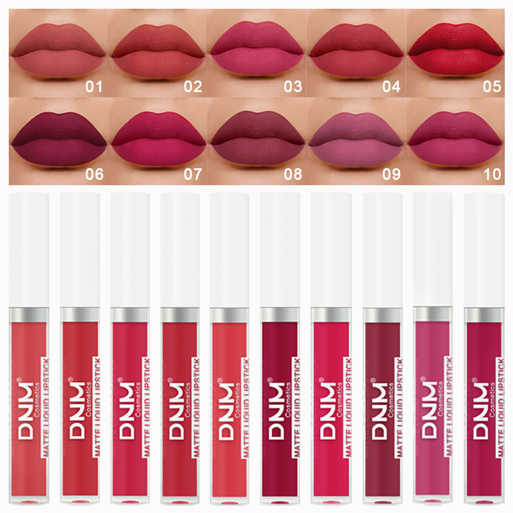 Matte Velvet Lip Tint Long Lasting - DNM 18 Farben Matte Velvet Lip