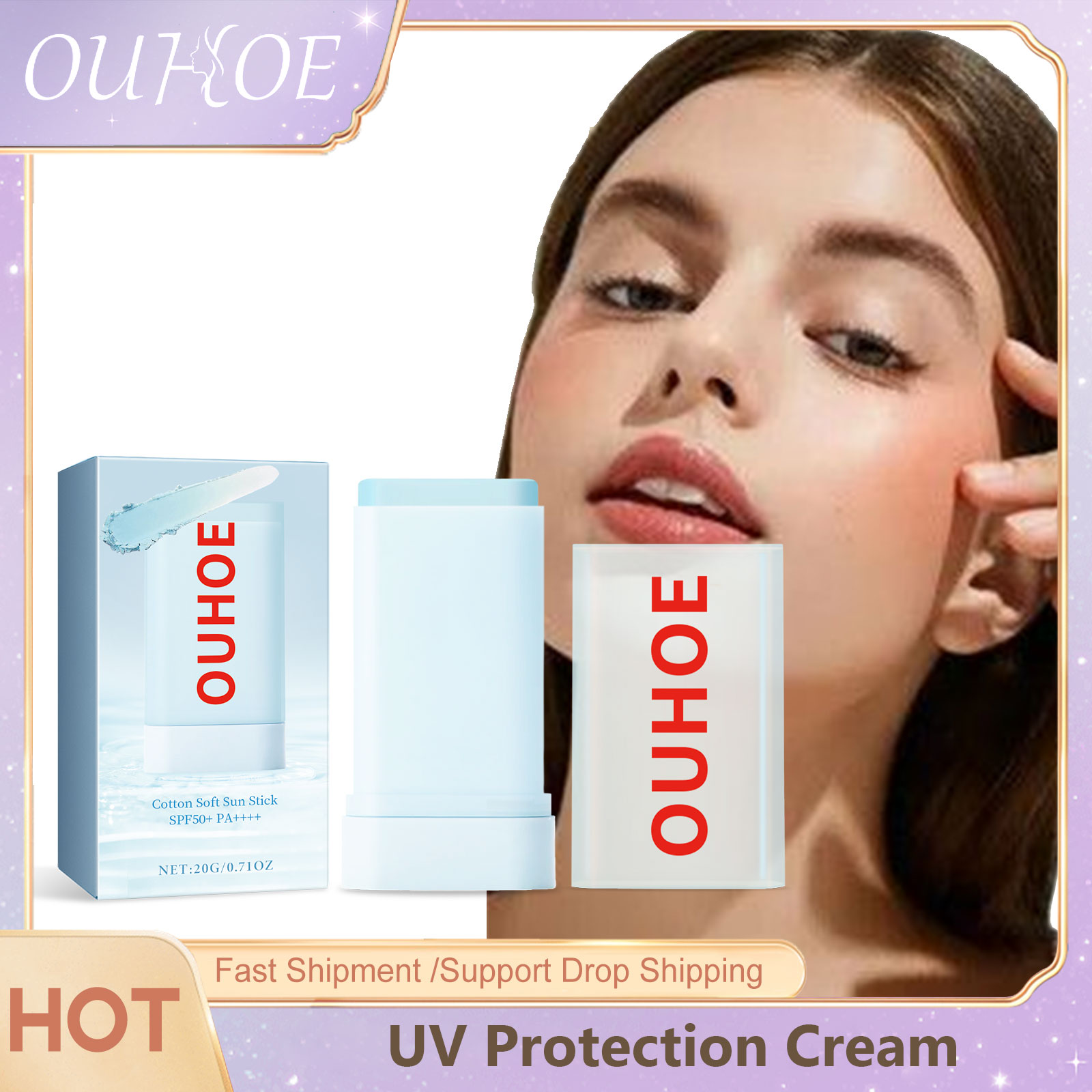 Spf 50 Waterproof Sunscreen - Ouhoe UV-Schutz creme SPF 50 UV-Schutz